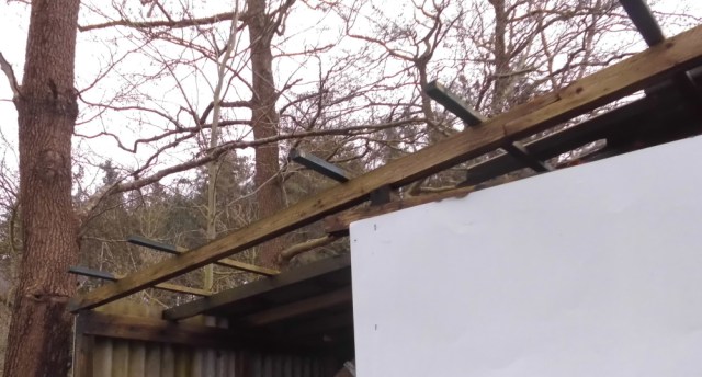 Schuppen Sturmschaden 5